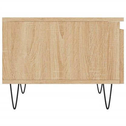 Couchtische 2 Stk. Sonoma-Eiche 50x46x35 cm Holzwerkstoff - Pazzar.ch