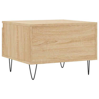 Couchtische 2 Stk. Sonoma-Eiche 50x46x35 cm Holzwerkstoff - Pazzar.ch