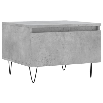 Couchtische 2 Stk. Betongrau 50x46x35 cm Holzwerkstoff - Pazzar.ch