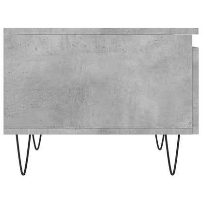 Couchtische 2 Stk. Betongrau 50x46x35 cm Holzwerkstoff - Pazzar.ch