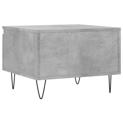 Couchtische 2 Stk. Betongrau 50x46x35 cm Holzwerkstoff - Pazzar.ch