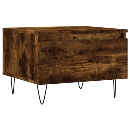 Couchtische 2 Stk. Räuchereiche 50x46x35 cm Holzwerkstoff - Pazzar.ch
