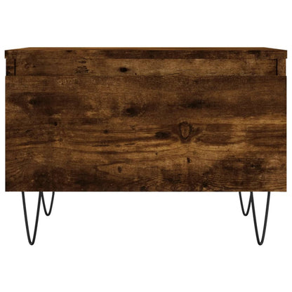 Couchtische 2 Stk. Räuchereiche 50x46x35 cm Holzwerkstoff - Pazzar.ch