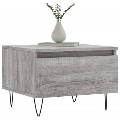 Couchtische 2 Stk. Grau Sonoma 50x46x35 cm Holzwerkstoff - Pazzar.ch