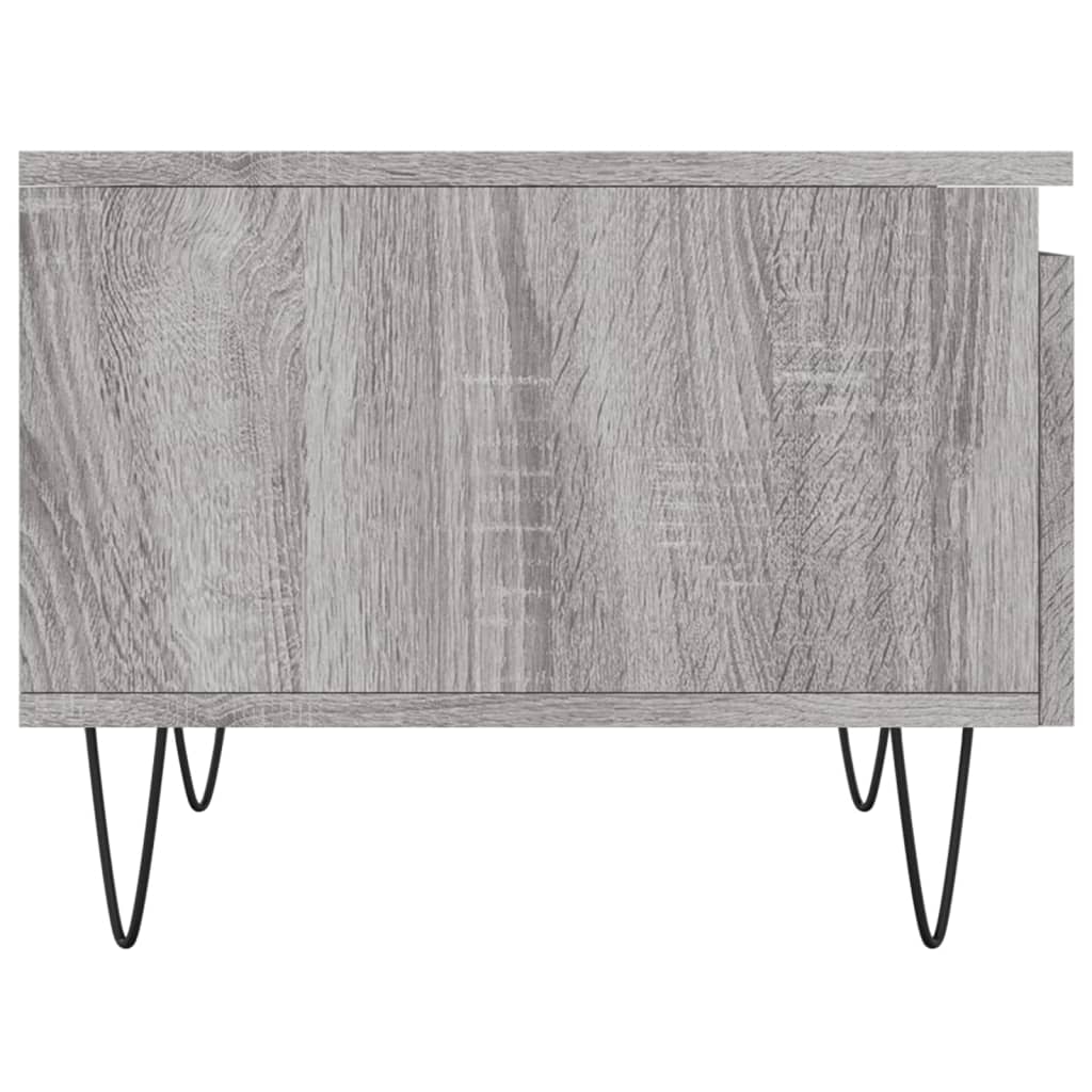 Couchtische 2 Stk. Grau Sonoma 50x46x35 cm Holzwerkstoff - Pazzar.ch