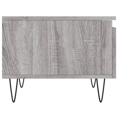 Couchtische 2 Stk. Grau Sonoma 50x46x35 cm Holzwerkstoff - Pazzar.ch