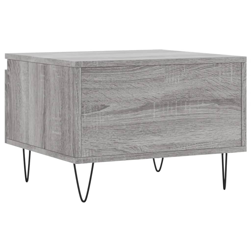 Couchtische 2 Stk. Grau Sonoma 50x46x35 cm Holzwerkstoff - Pazzar.ch