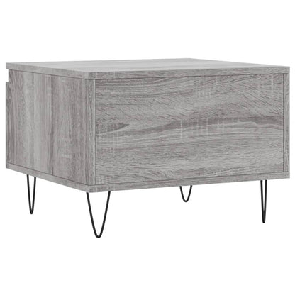 Couchtische 2 Stk. Grau Sonoma 50x46x35 cm Holzwerkstoff - Pazzar.ch