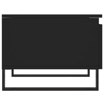 Couchtische 2 Stk. Schwarz 50x46x35 cm Holzwerkstoff - Pazzar.ch
