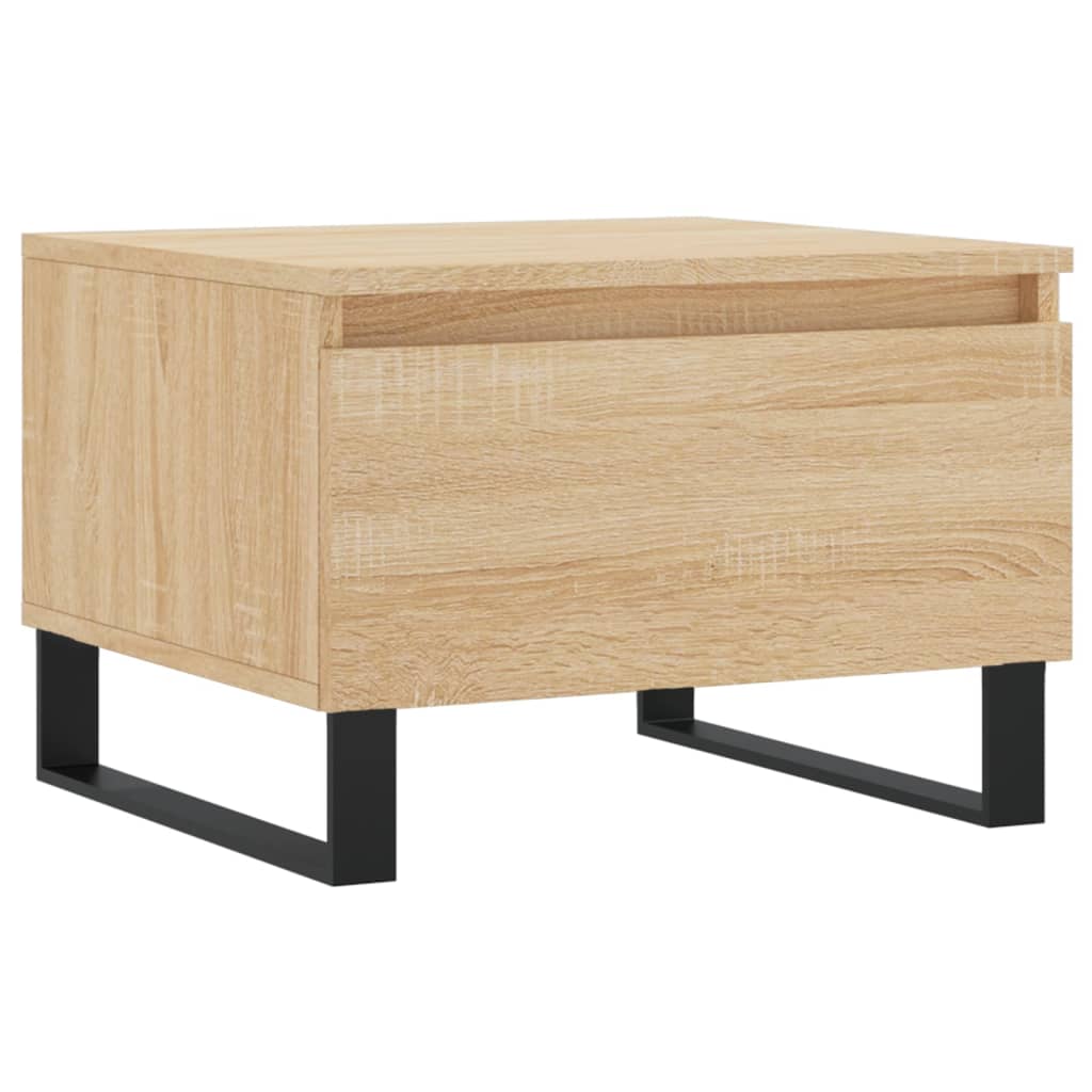 Couchtische 2 Stk. Sonoma-Eiche 50x46x35 cm Holzwerkstoff - Pazzar.ch
