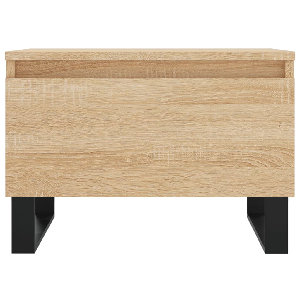 Couchtische 2 Stk. Sonoma-Eiche 50x46x35 cm Holzwerkstoff - Pazzar.ch