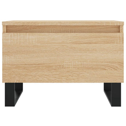 Couchtische 2 Stk. Sonoma-Eiche 50x46x35 cm Holzwerkstoff - Pazzar.ch