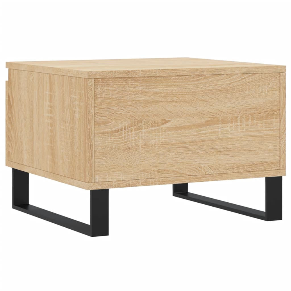 Couchtische 2 Stk. Sonoma-Eiche 50x46x35 cm Holzwerkstoff - Pazzar.ch
