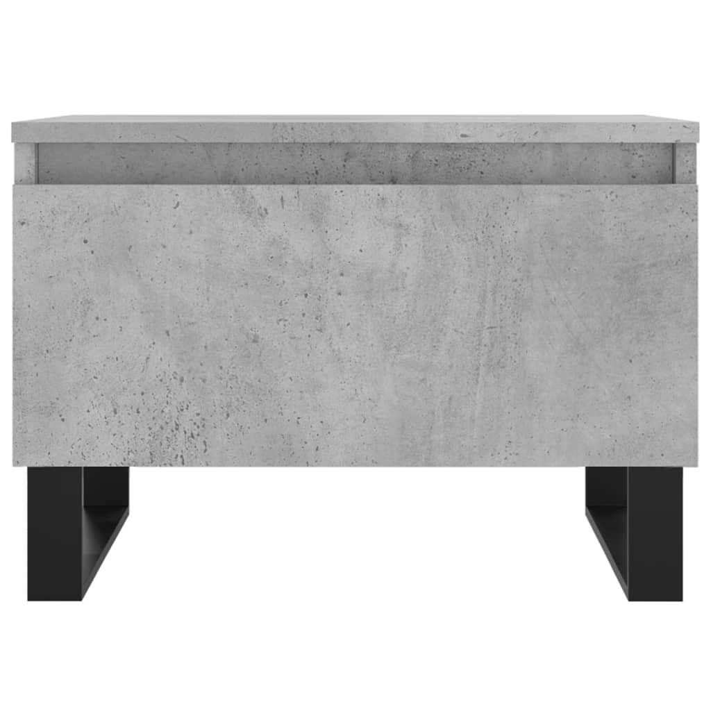 Couchtische 2 Stk. Betongrau 50x46x35 cm Holzwerkstoff - Pazzar.ch