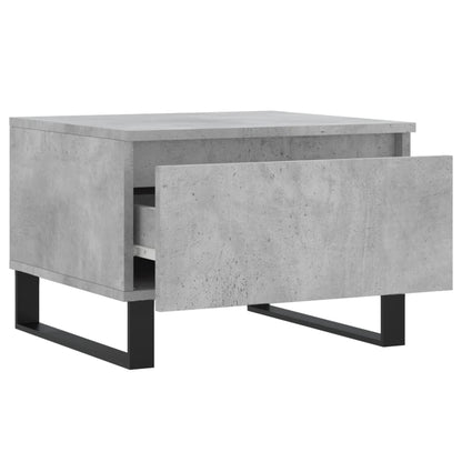 Couchtische 2 Stk. Betongrau 50x46x35 cm Holzwerkstoff - Pazzar.ch