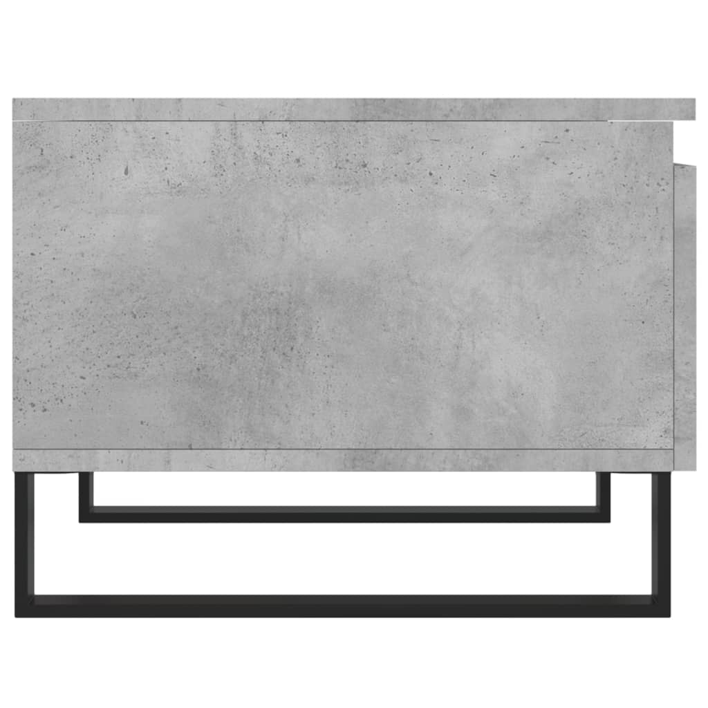 Couchtische 2 Stk. Betongrau 50x46x35 cm Holzwerkstoff - Pazzar.ch