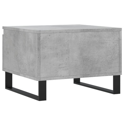 Couchtische 2 Stk. Betongrau 50x46x35 cm Holzwerkstoff - Pazzar.ch