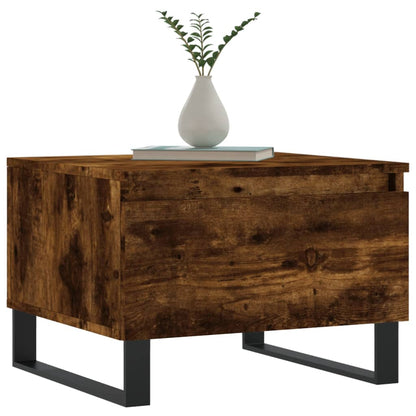 Couchtische 2 Stk. Räuchereiche 50x46x35 cm Holzwerkstoff - Pazzar.ch