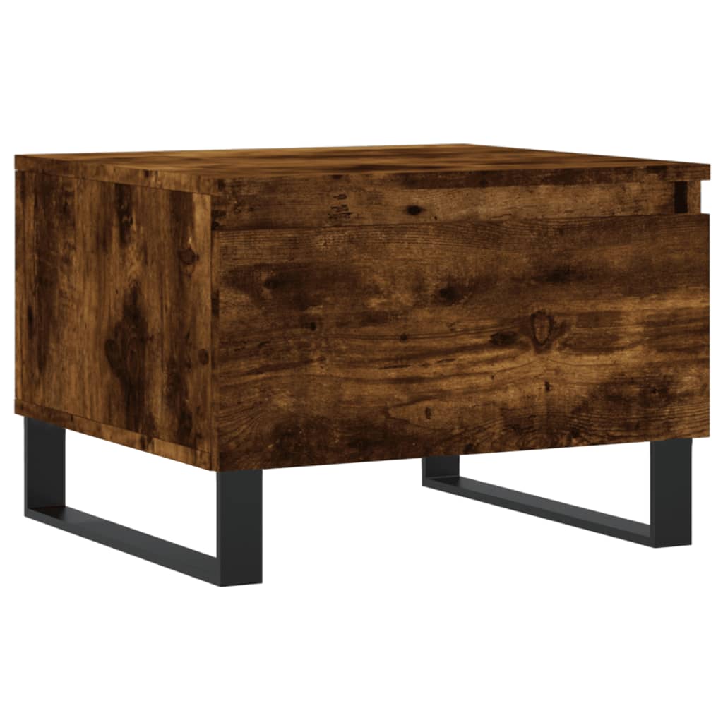Couchtische 2 Stk. Räuchereiche 50x46x35 cm Holzwerkstoff - Pazzar.ch