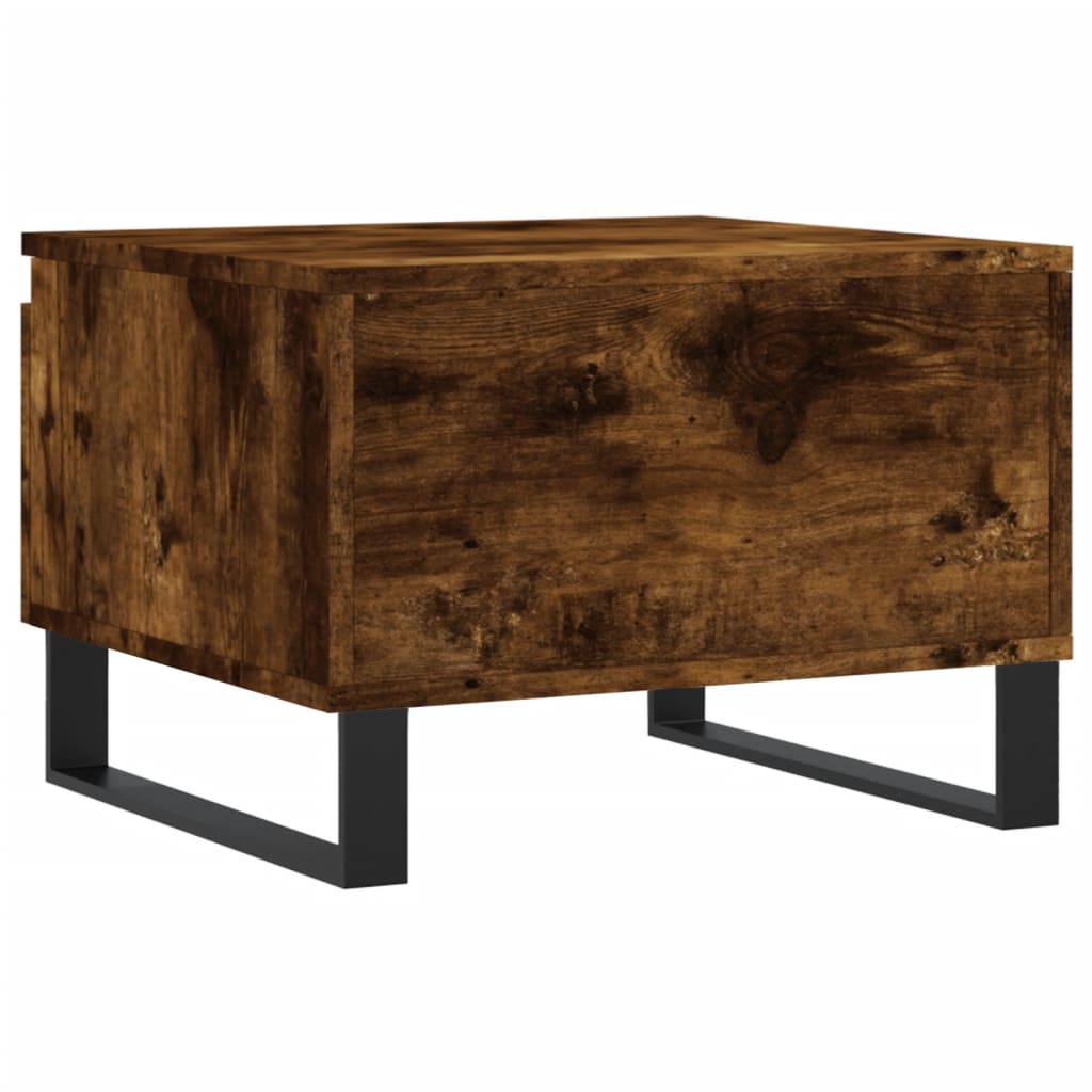 Couchtische 2 Stk. Räuchereiche 50x46x35 cm Holzwerkstoff - Pazzar.ch