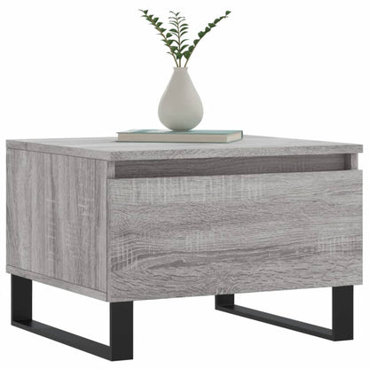 Couchtische 2 Stk. Grau Sonoma 50x46x35 cm Holzwerkstoff - Pazzar.ch