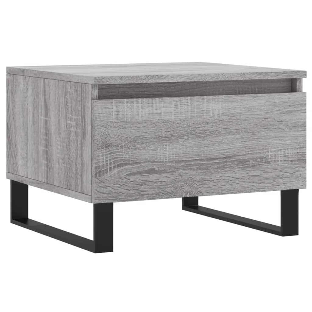 Couchtische 2 Stk. Grau Sonoma 50x46x35 cm Holzwerkstoff - Pazzar.ch