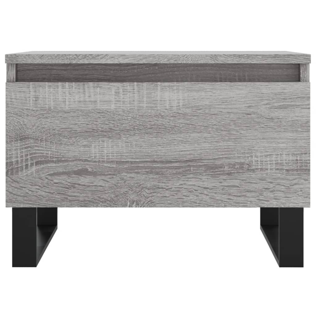 Couchtische 2 Stk. Grau Sonoma 50x46x35 cm Holzwerkstoff - Pazzar.ch
