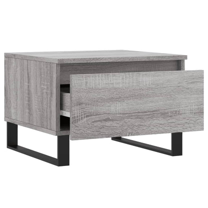 Couchtische 2 Stk. Grau Sonoma 50x46x35 cm Holzwerkstoff - Pazzar.ch