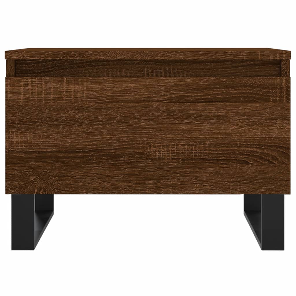 Couchtisch Braun Eichen-Optik 50x46x35 cm Holzwerkstoff - Pazzar.ch
