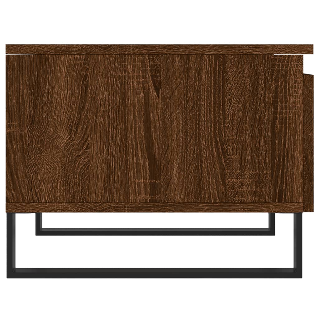 Couchtisch Braun Eichen-Optik 50x46x35 cm Holzwerkstoff - Pazzar.ch