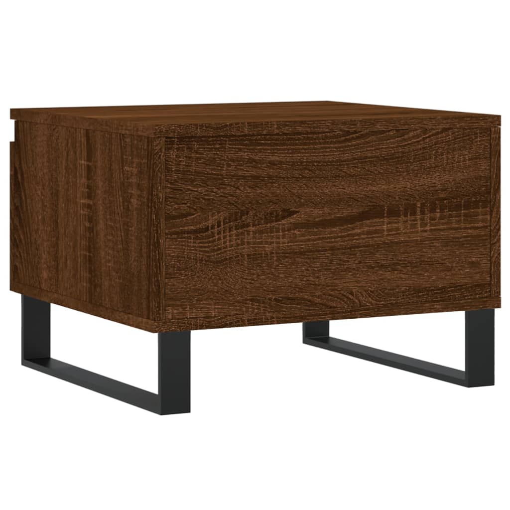 Couchtisch Braun Eichen-Optik 50x46x35 cm Holzwerkstoff - Pazzar.ch