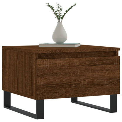 Couchtische 2 Stk. Braun Eichen-Optik 50x46x35 cm Holzwerkstoff - Pazzar.ch
