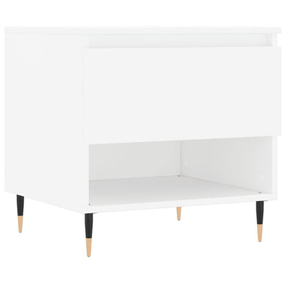 Couchtische 2 Stk. Weiß 50x46x50 cm Holzwerkstoff - Pazzar.ch