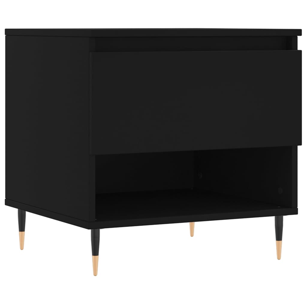 Couchtisch Schwarz 50x46x50 cm Holzwerkstoff - Pazzar.ch