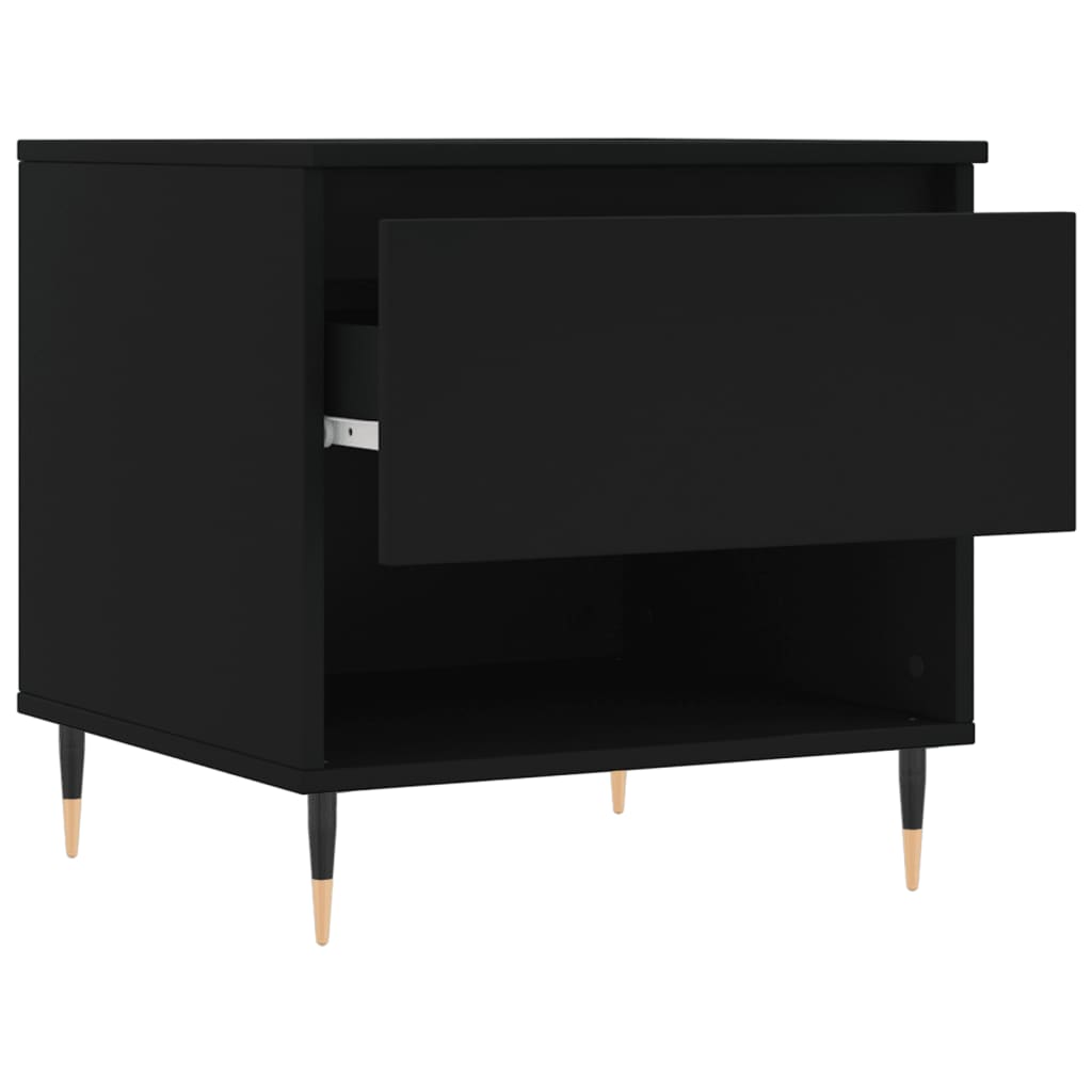Couchtisch Schwarz 50x46x50 cm Holzwerkstoff - Pazzar.ch