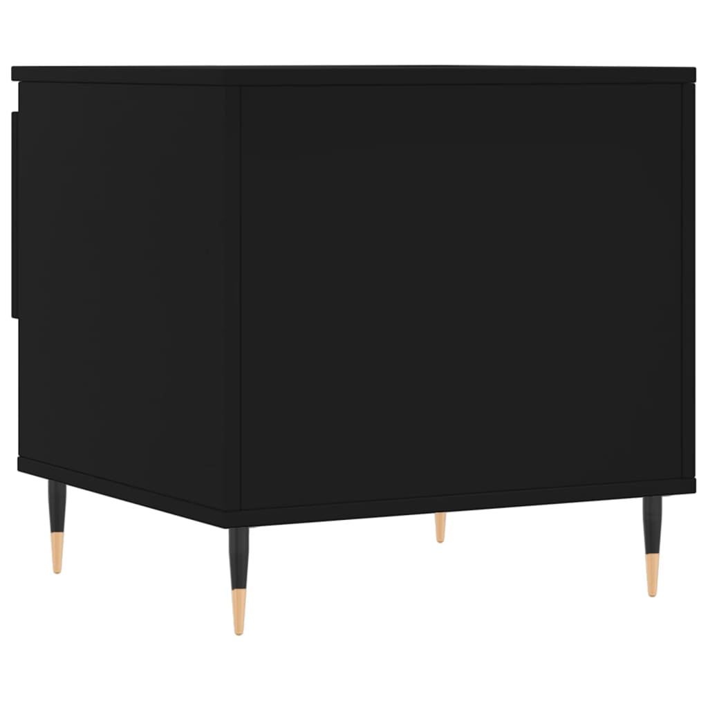 Couchtisch Schwarz 50x46x50 cm Holzwerkstoff - Pazzar.ch