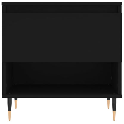 Couchtische 2 Stk. Schwarz 50x46x50 cm Holzwerkstoff - Pazzar.ch