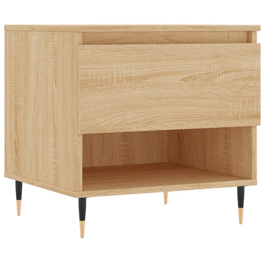 Couchtische 2 Stk. Sonoma-Eiche 50x46x50 cm Holzwerkstoff - Pazzar.ch