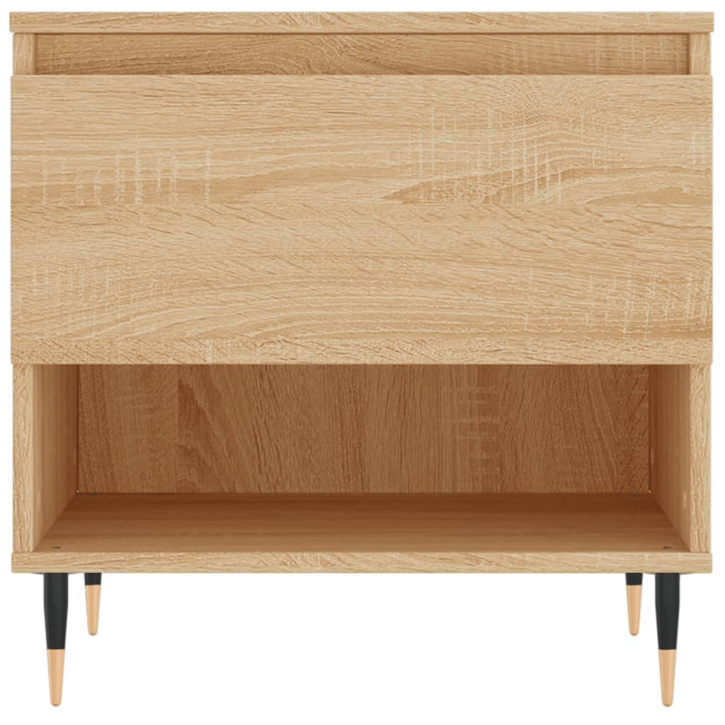 Couchtische 2 Stk. Sonoma-Eiche 50x46x50 cm Holzwerkstoff - Pazzar.ch