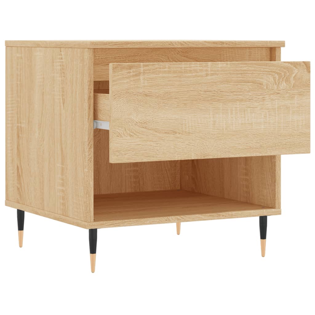 Couchtische 2 Stk. Sonoma-Eiche 50x46x50 cm Holzwerkstoff - Pazzar.ch