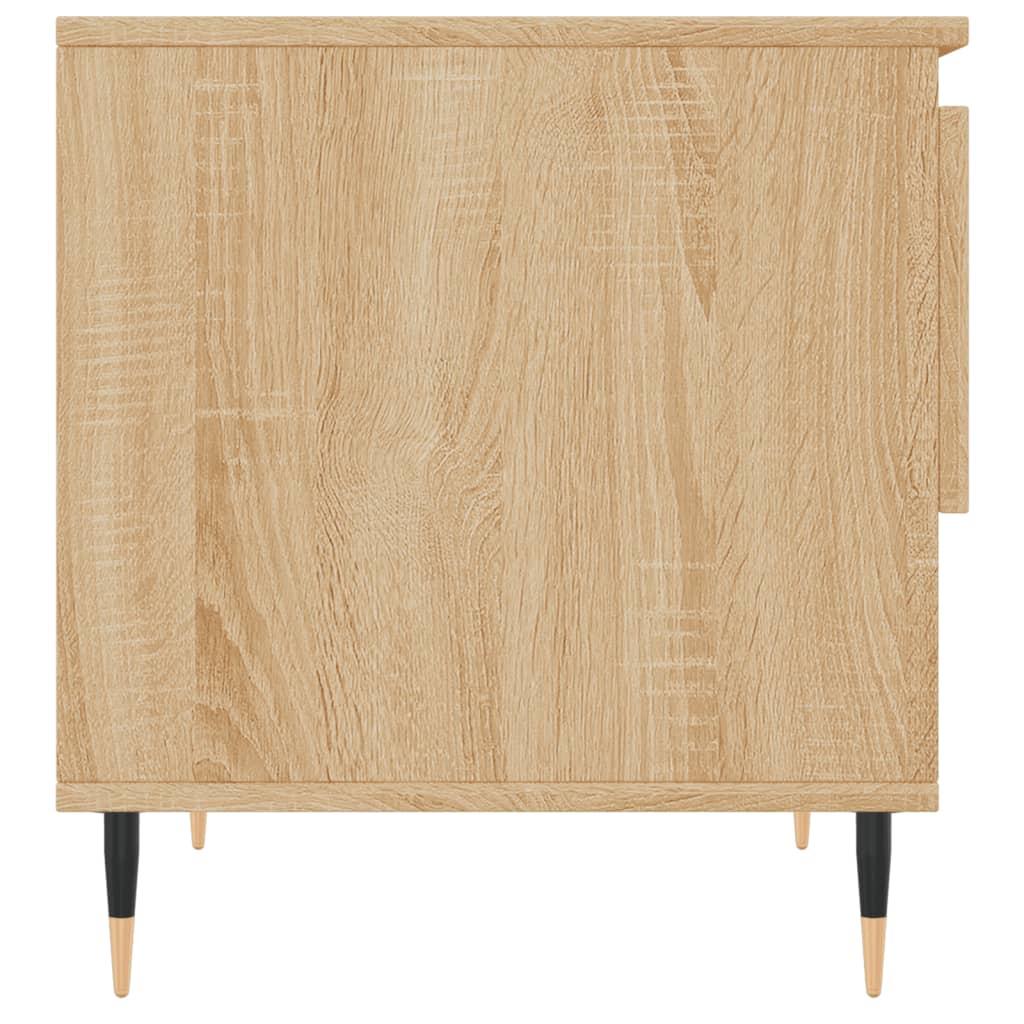 Couchtische 2 Stk. Sonoma-Eiche 50x46x50 cm Holzwerkstoff - Pazzar.ch