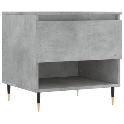 Couchtisch Betongrau 50x46x50 cm Holzwerkstoff - Pazzar.ch