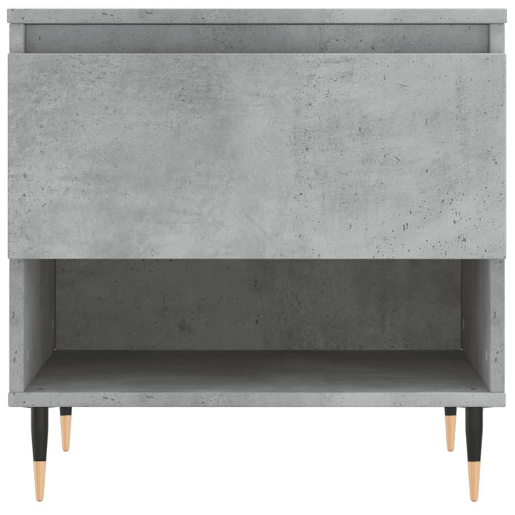 Couchtisch Betongrau 50x46x50 cm Holzwerkstoff - Pazzar.ch
