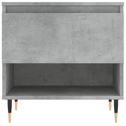 Couchtisch Betongrau 50x46x50 cm Holzwerkstoff - Pazzar.ch