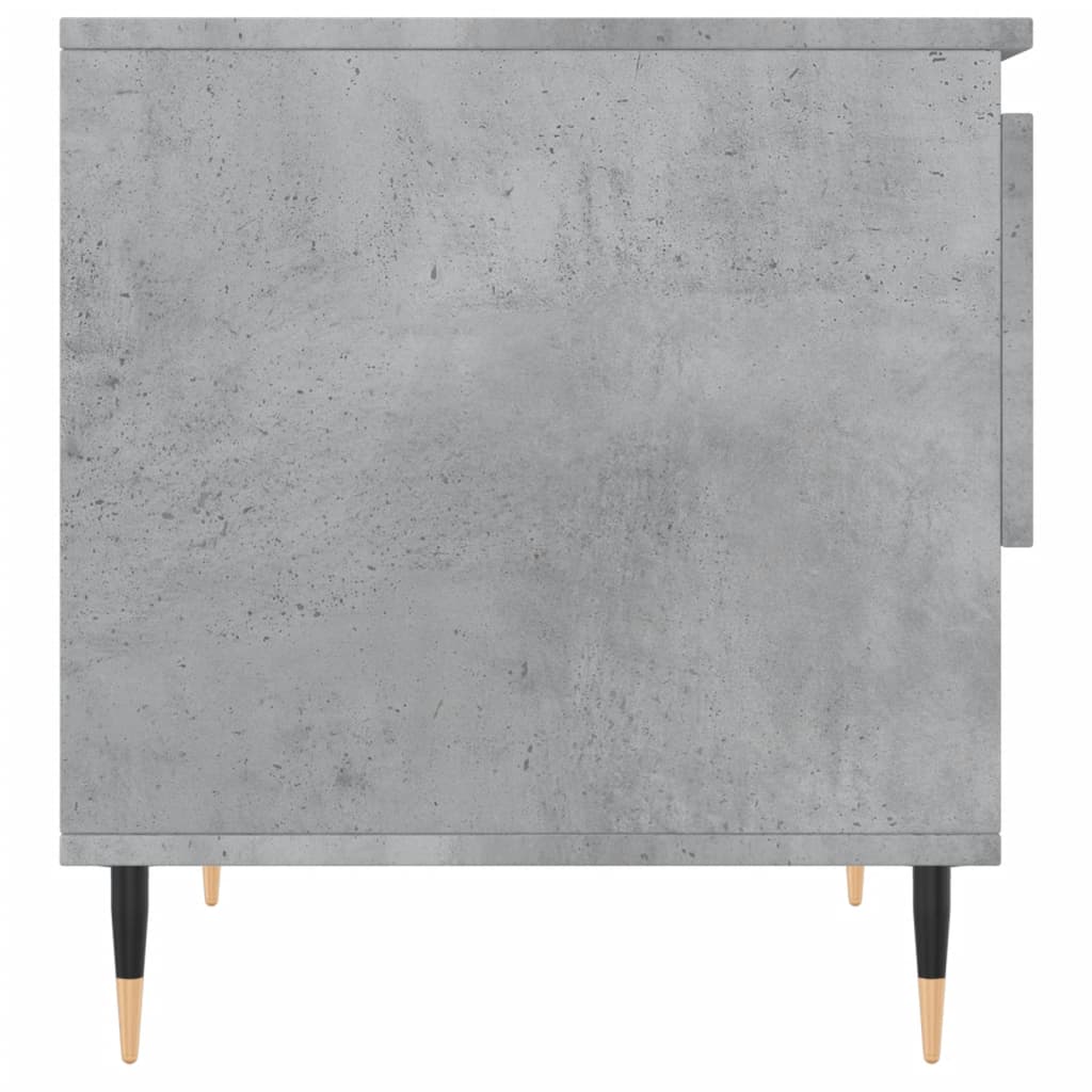 Couchtisch Betongrau 50x46x50 cm Holzwerkstoff - Pazzar.ch