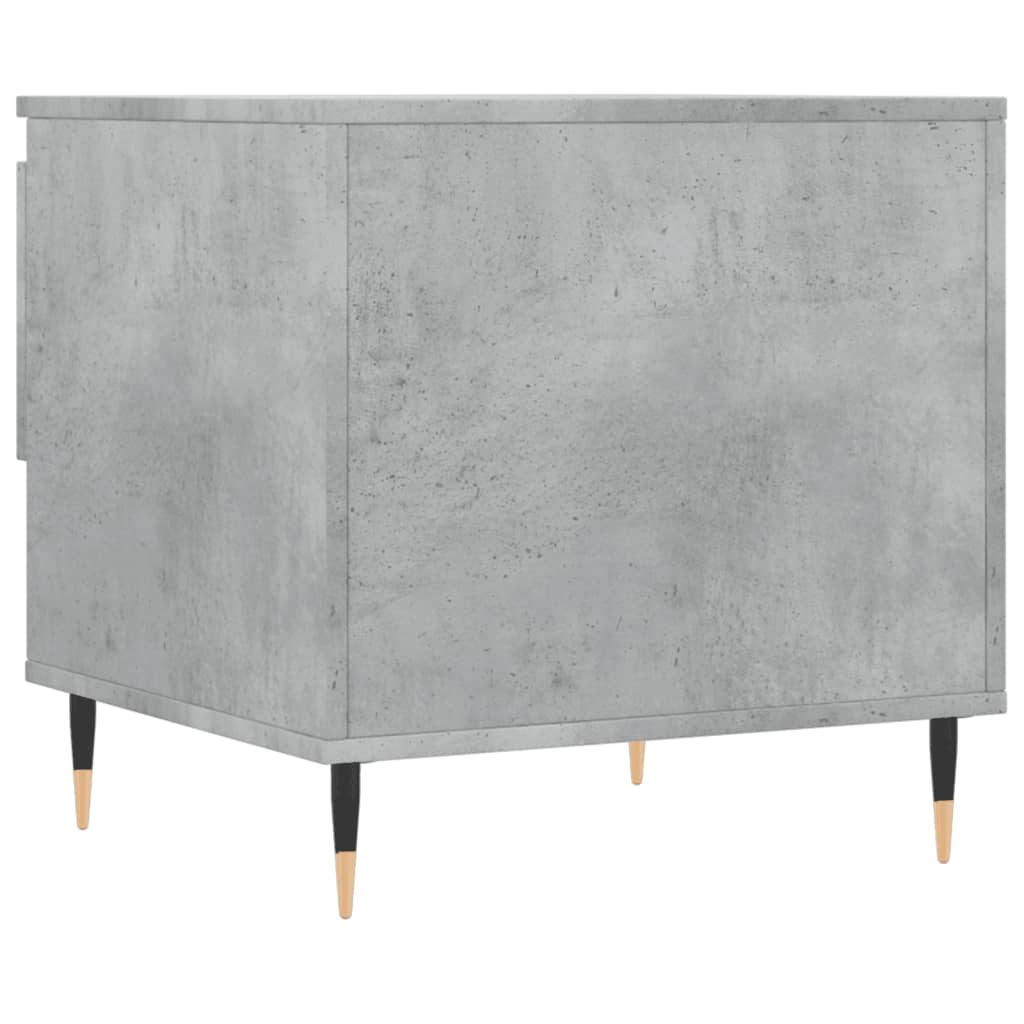 Couchtisch Betongrau 50x46x50 cm Holzwerkstoff - Pazzar.ch