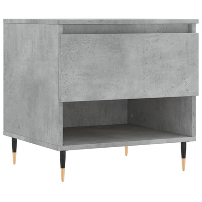 Couchtische 2 Stk. Betongrau 50x46x50 cm Holzwerkstoff - Pazzar.ch