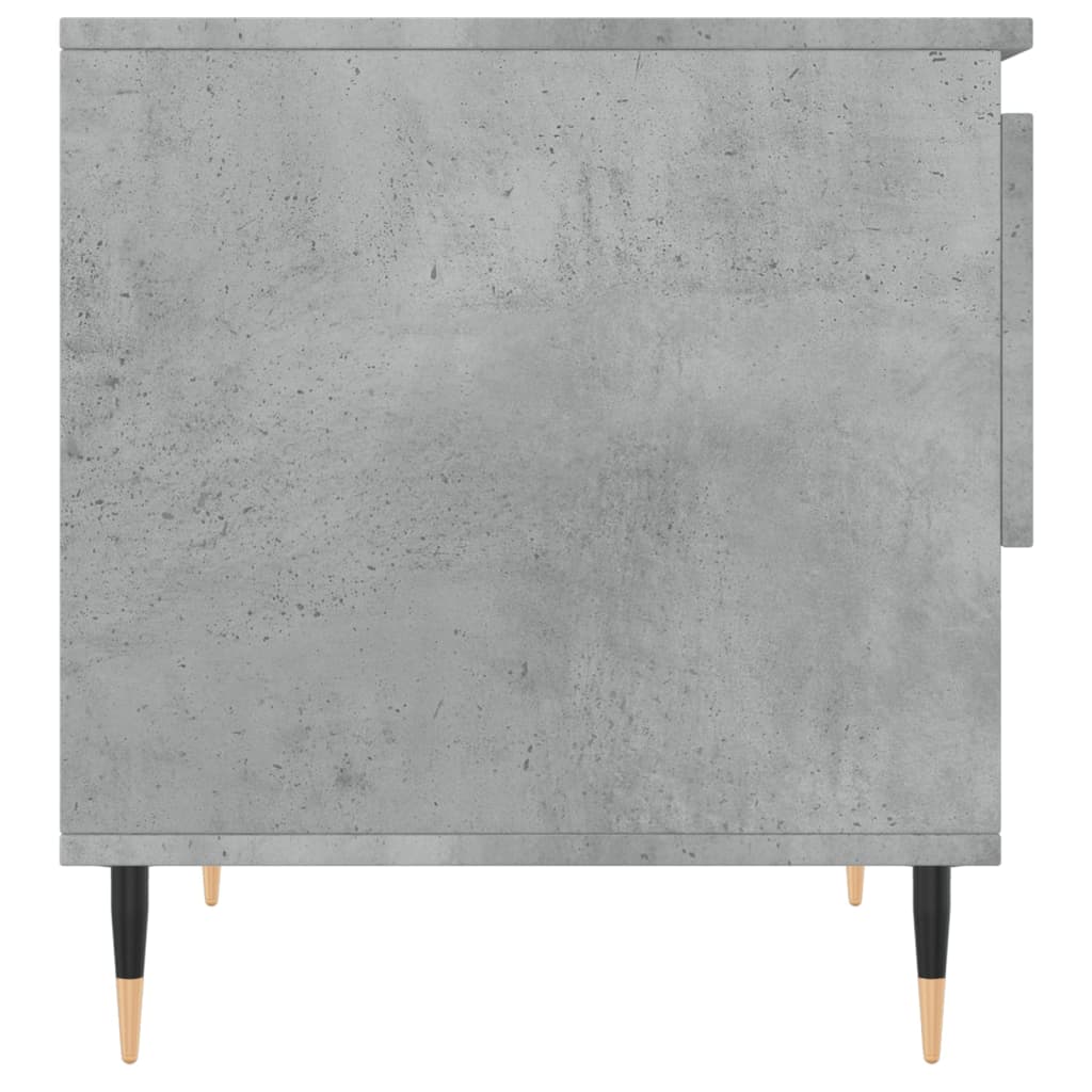 Couchtische 2 Stk. Betongrau 50x46x50 cm Holzwerkstoff - Pazzar.ch