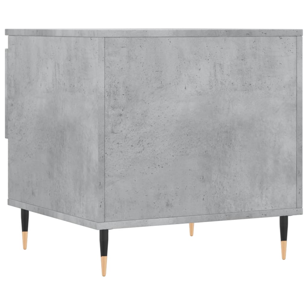 Couchtische 2 Stk. Betongrau 50x46x50 cm Holzwerkstoff - Pazzar.ch