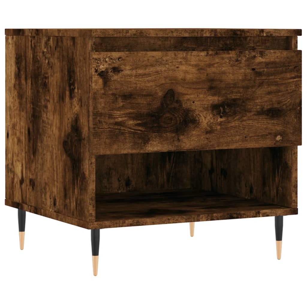 Couchtisch Räuchereiche 50x46x50 cm Holzwerkstoff - Pazzar.ch